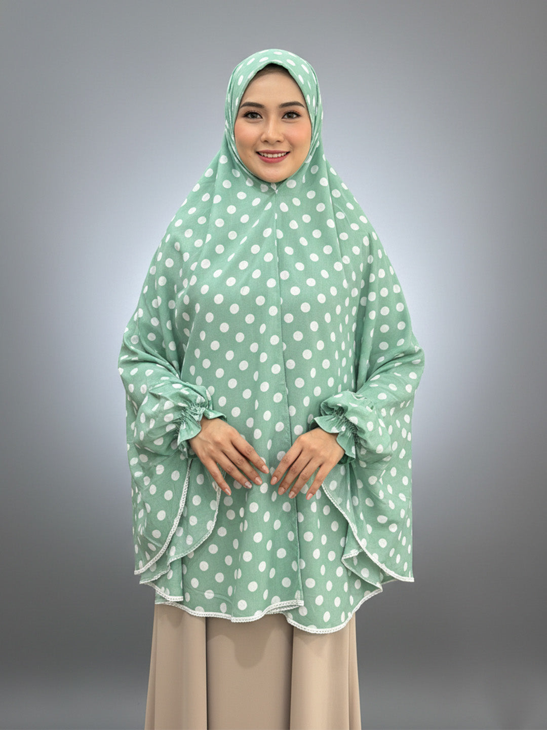 Leena Green Cotton Namaz Makhna