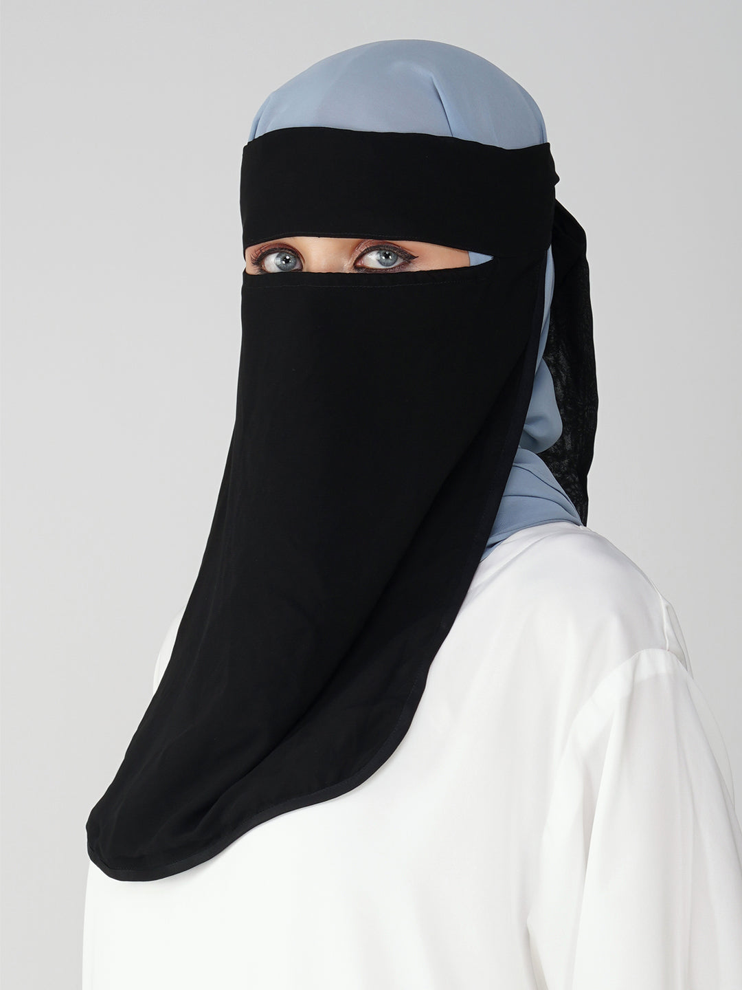 Piping Chiffon Niqab