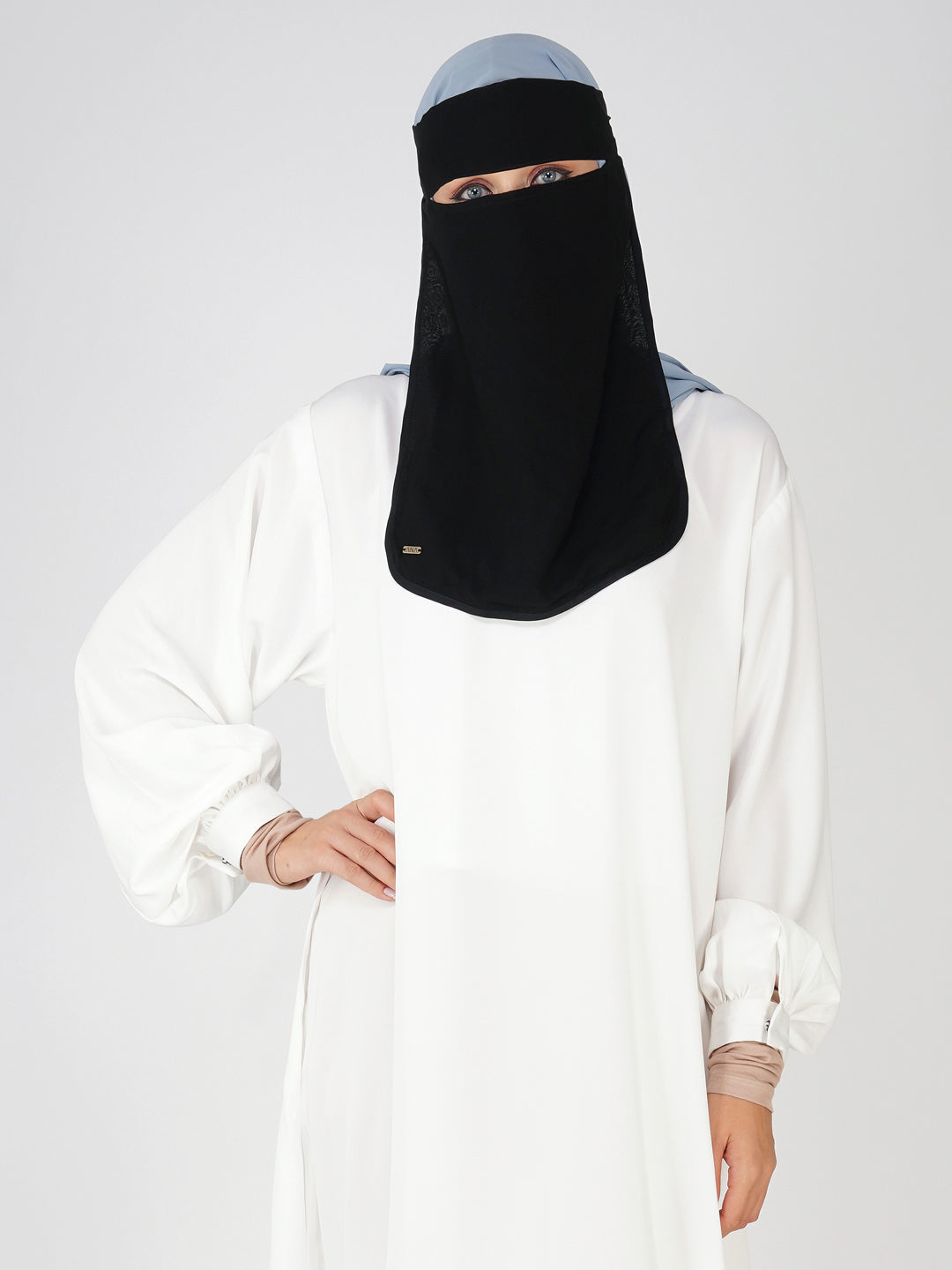 Piping Chiffon Niqab