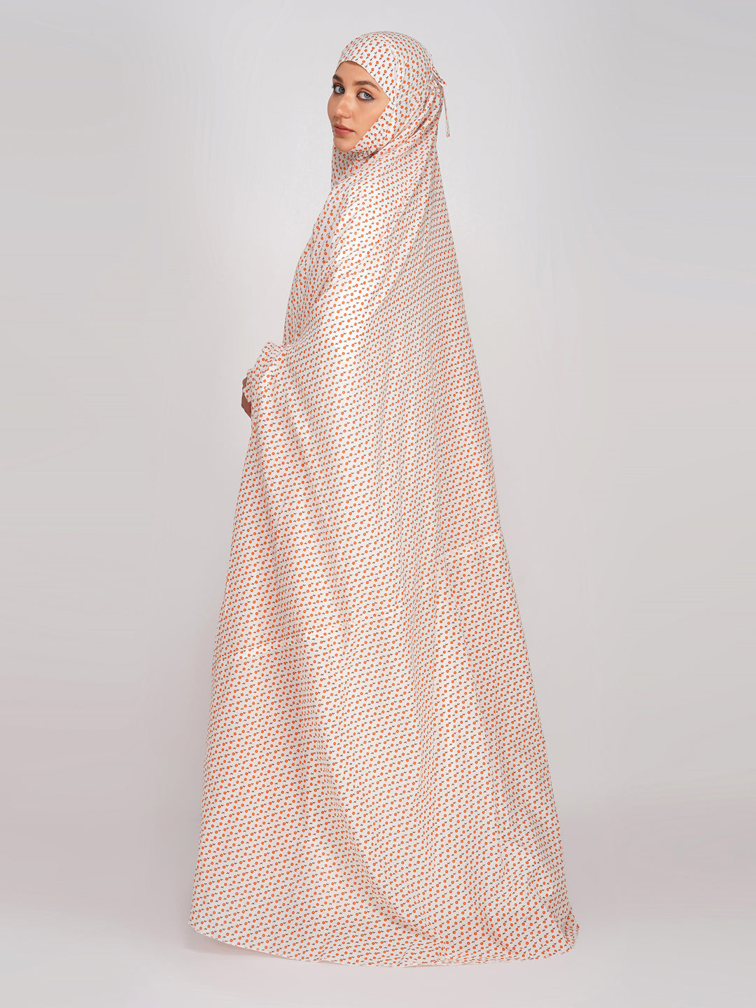Falak Ditsy Floral Cotton Prayer Dress