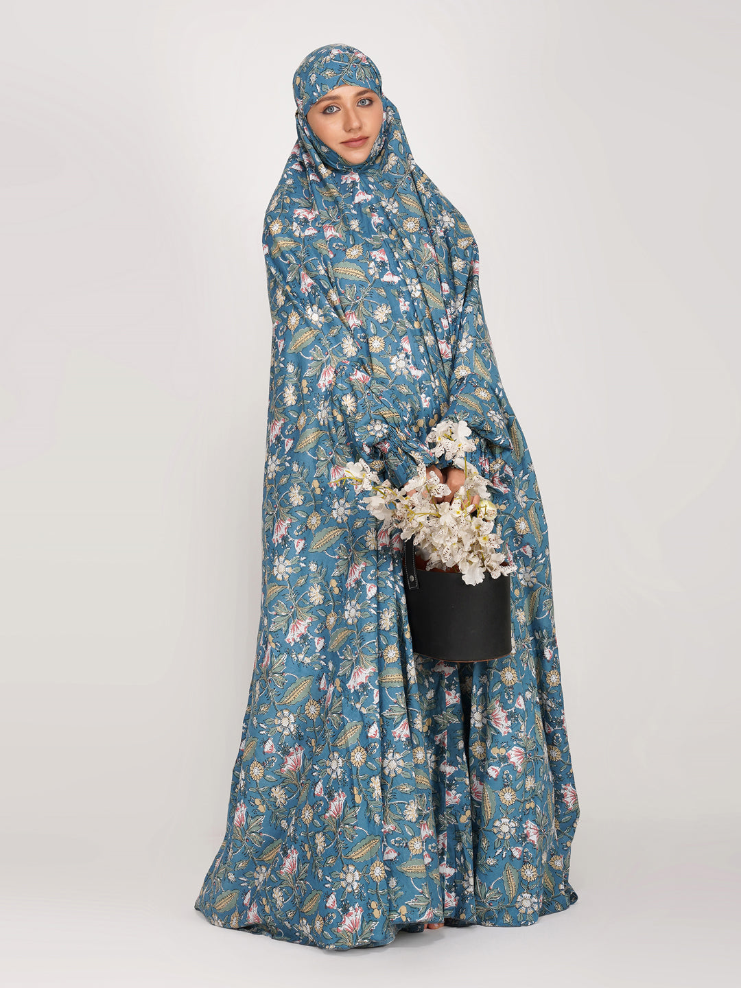 Duaa Floral Cotton Prayer Dress