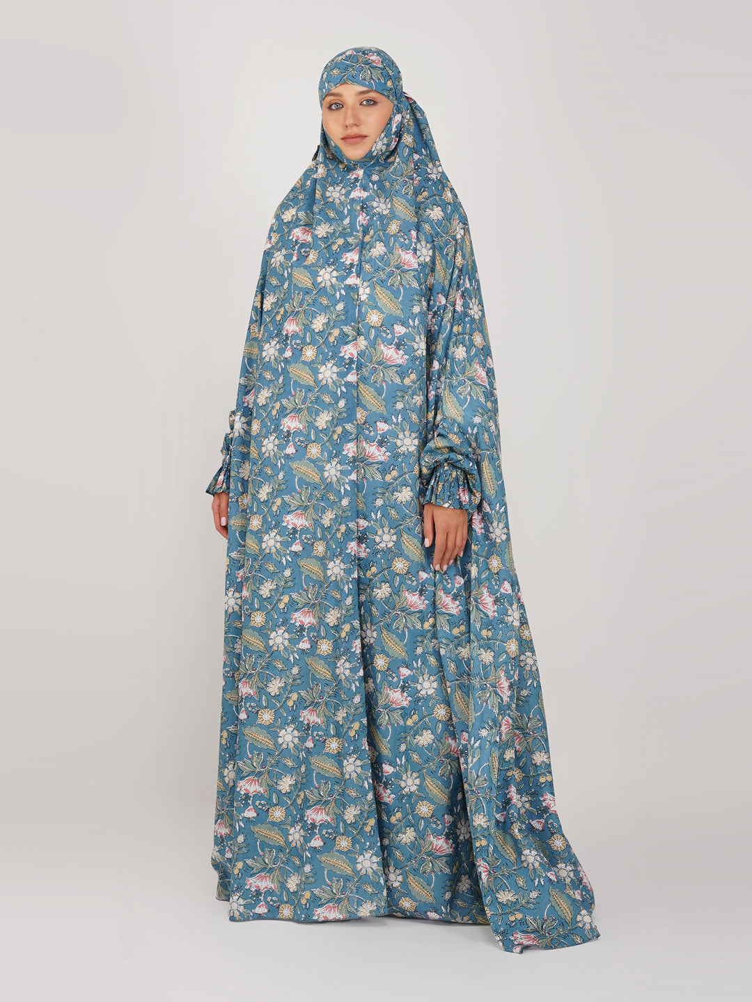 Duaa Floral Cotton Prayer Dress