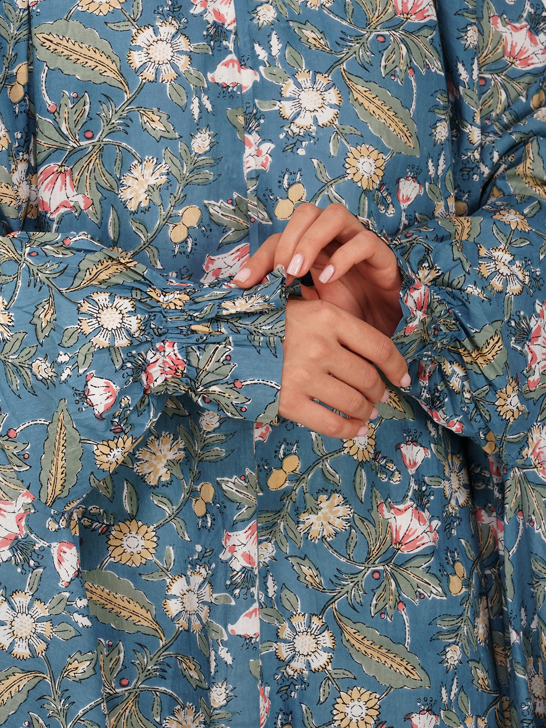 Duaa Floral Cotton Prayer Dress