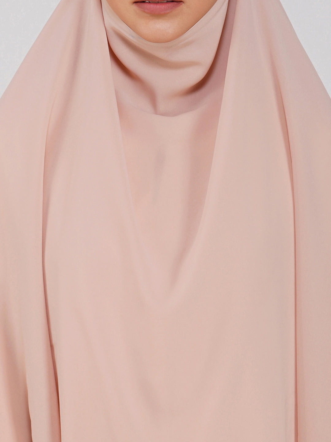 Double Layer Soft Georgette Khimar