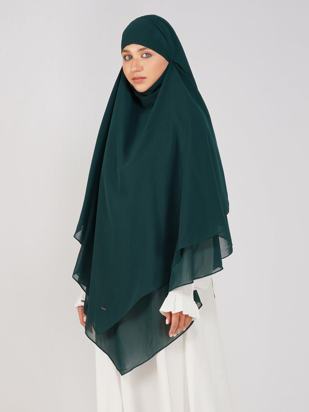 Triple Layer Soft Georgette Khimar
