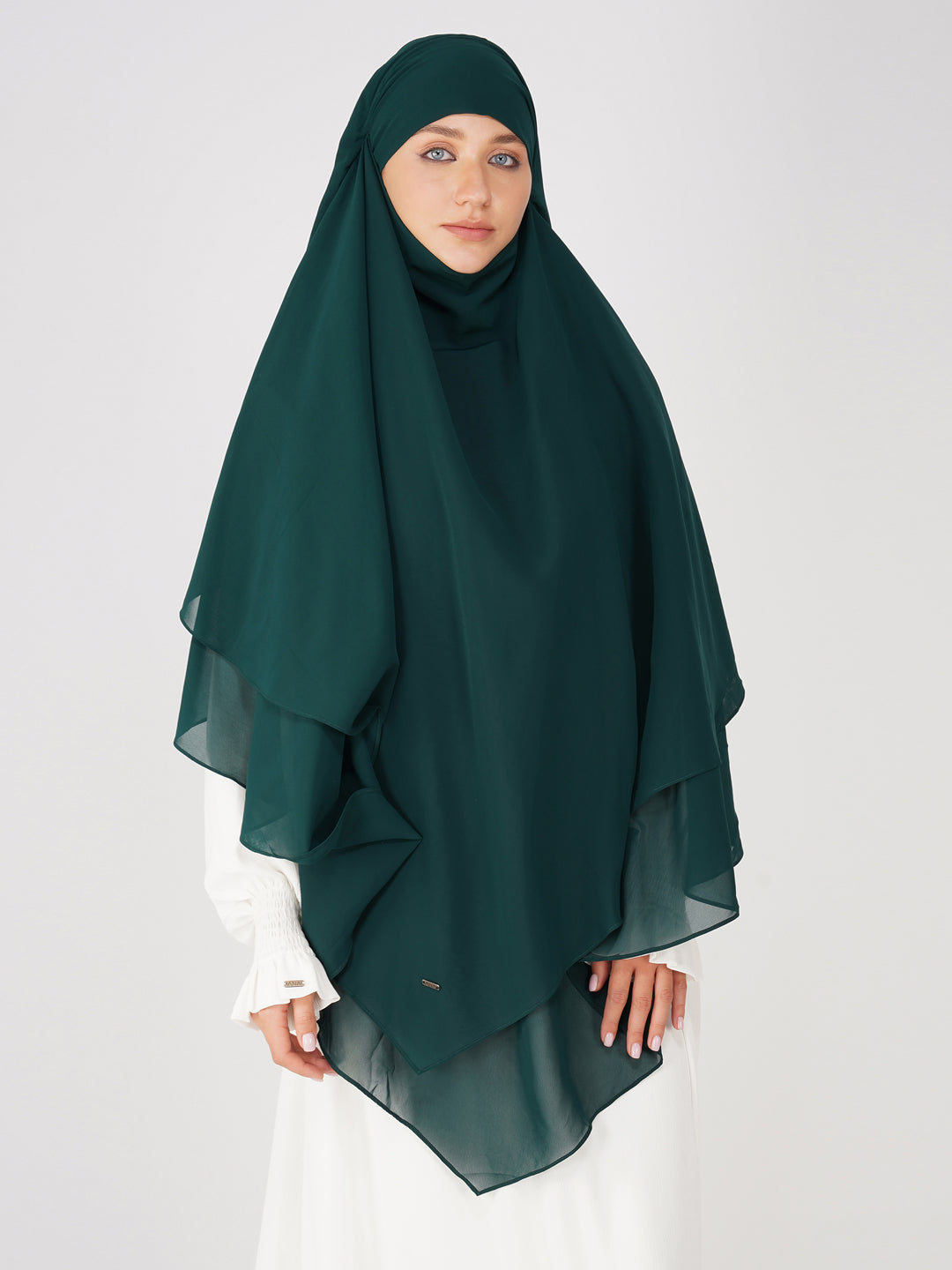 Triple Layer Soft Georgette Khimar