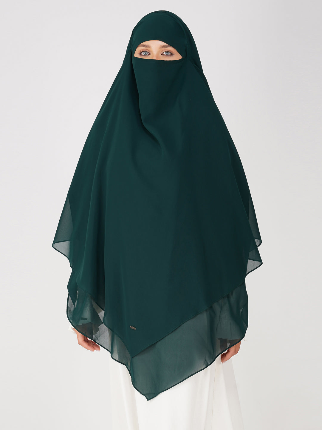Triple Layer Soft Georgette Khimar