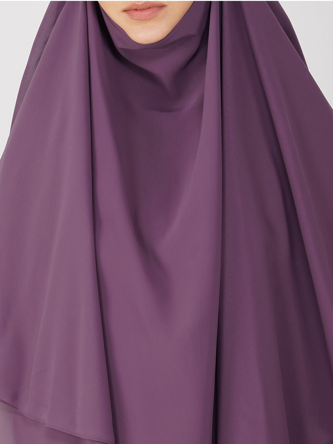 Triple Layer Soft Georgette Khimar