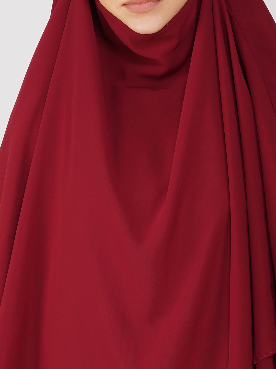 Triple Layer Soft Georgette Khimar