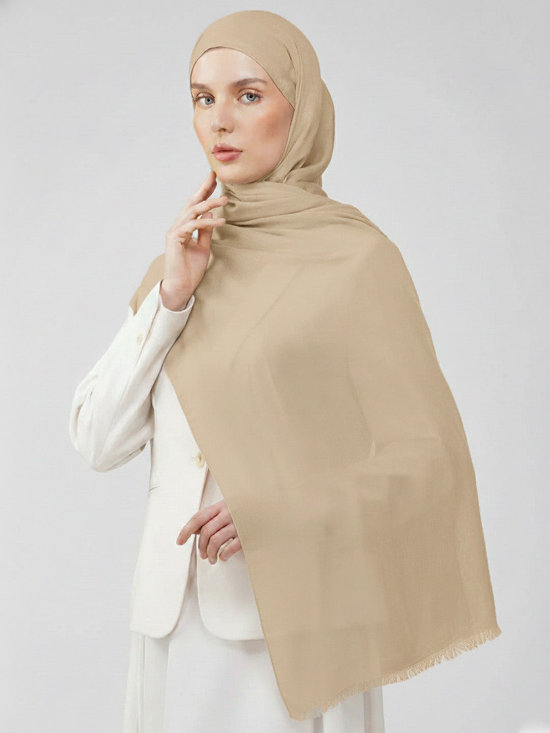 Classic Poly Moss Hijab