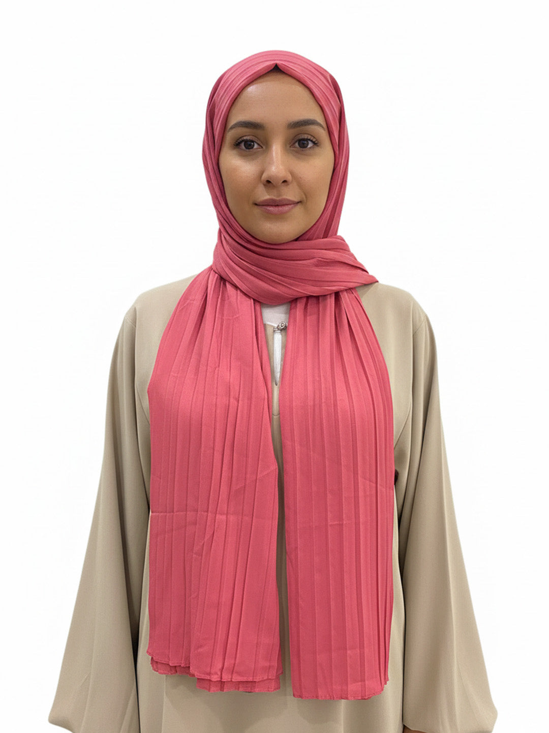 Pleated Georgette Hijab