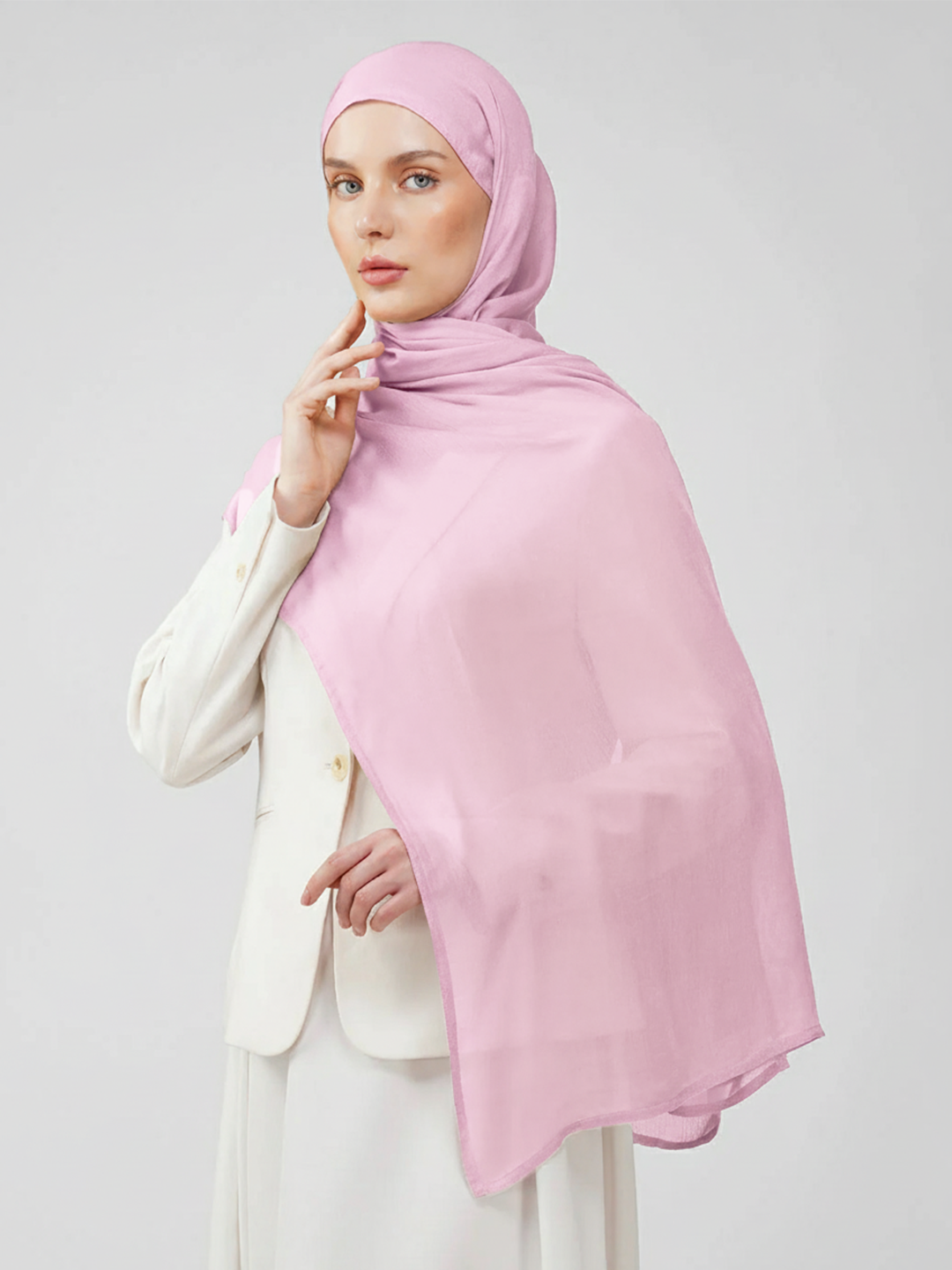 Classic Poly Moss Hijab