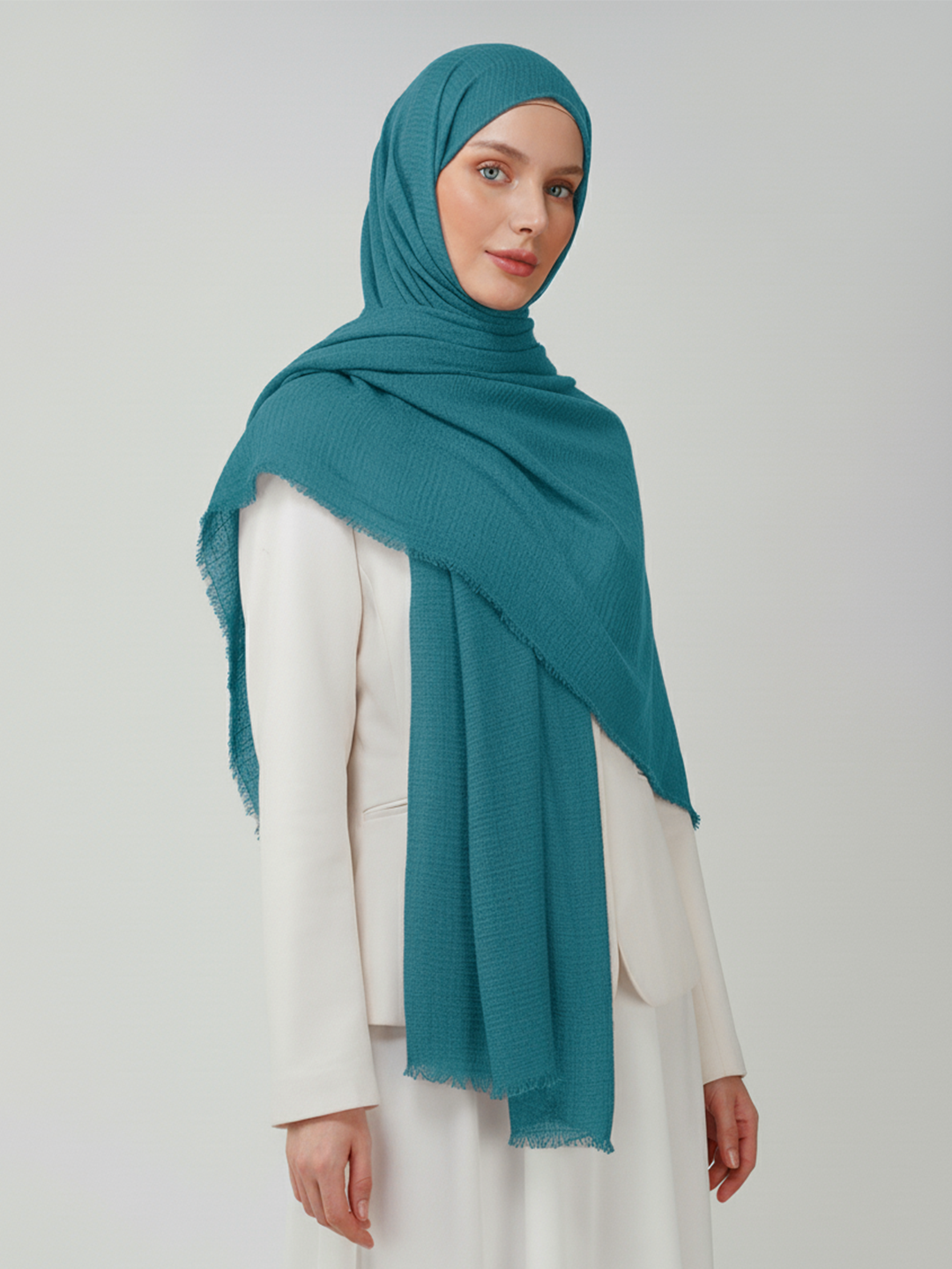 Soft Cotton Crinkle Hijab