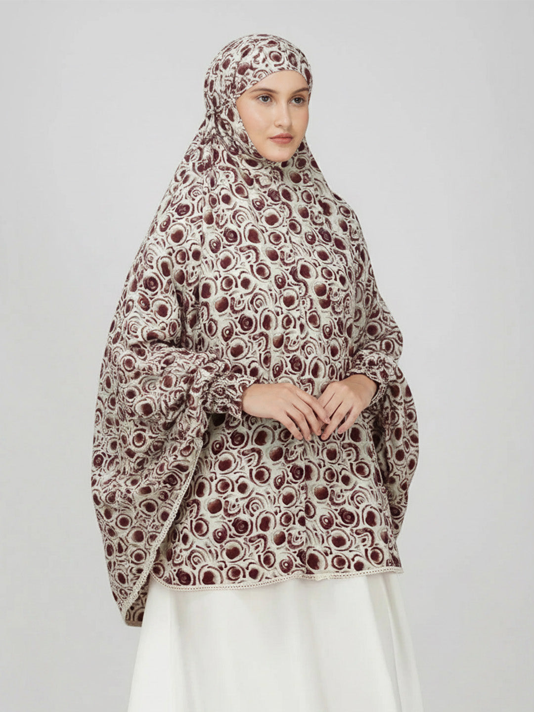 Zaya Brown Rayon Namaz Makhna