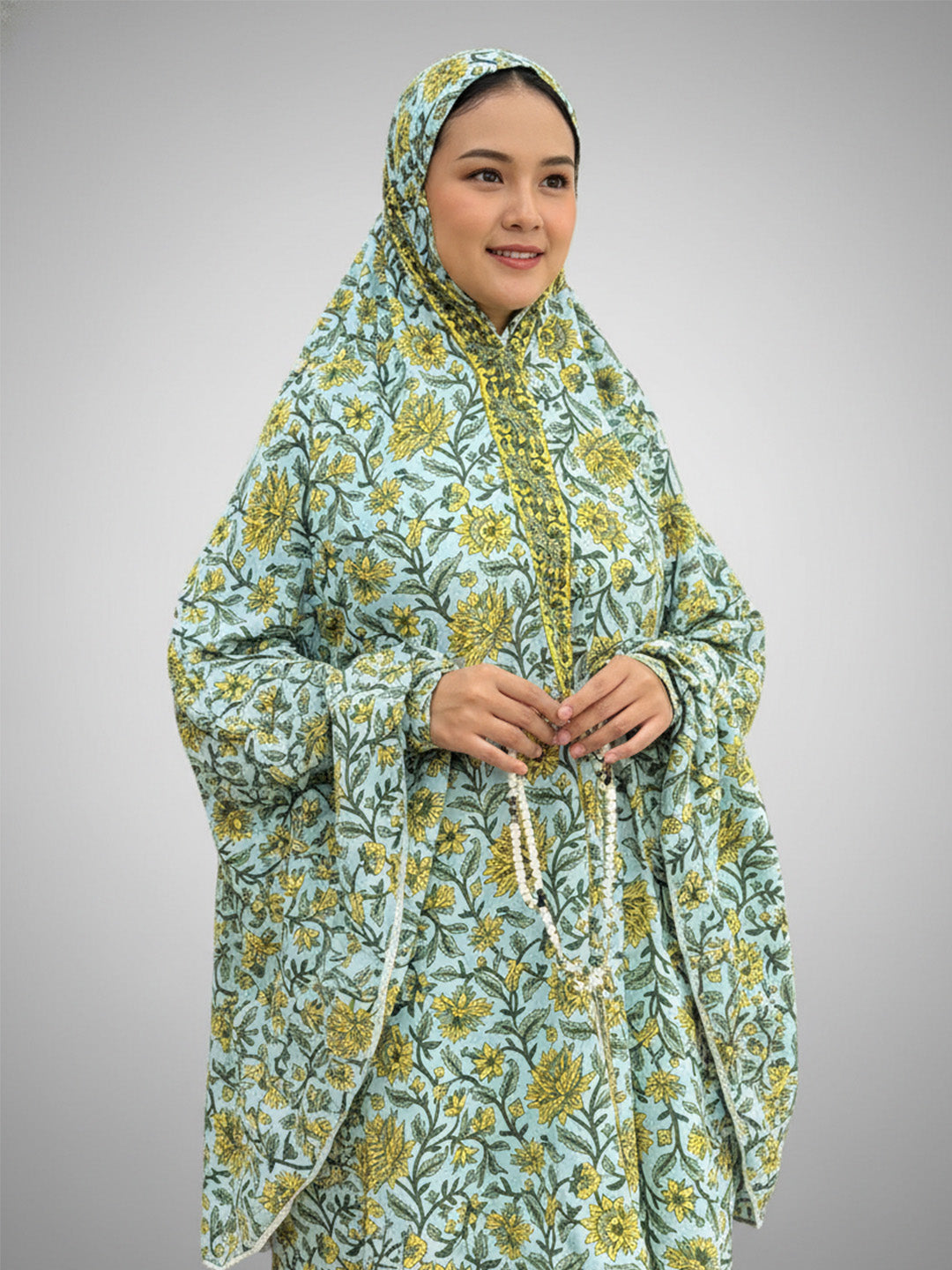 Ruhee Floral Cotton Namaz Makhna