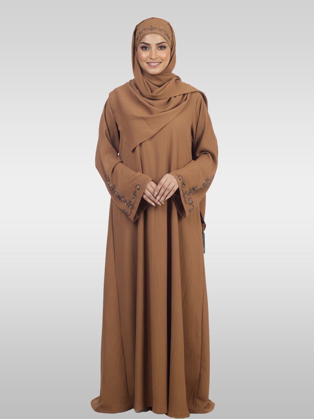 Sarah Abaya with Luxury Hijab Set